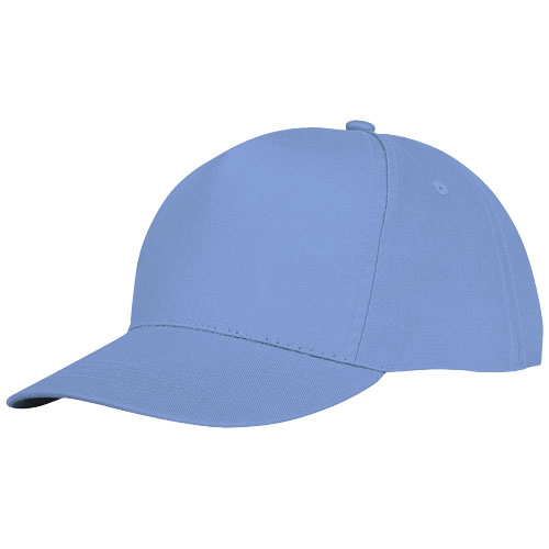 Casquette publicitaire 5 panneaux - Hades Bleu clair